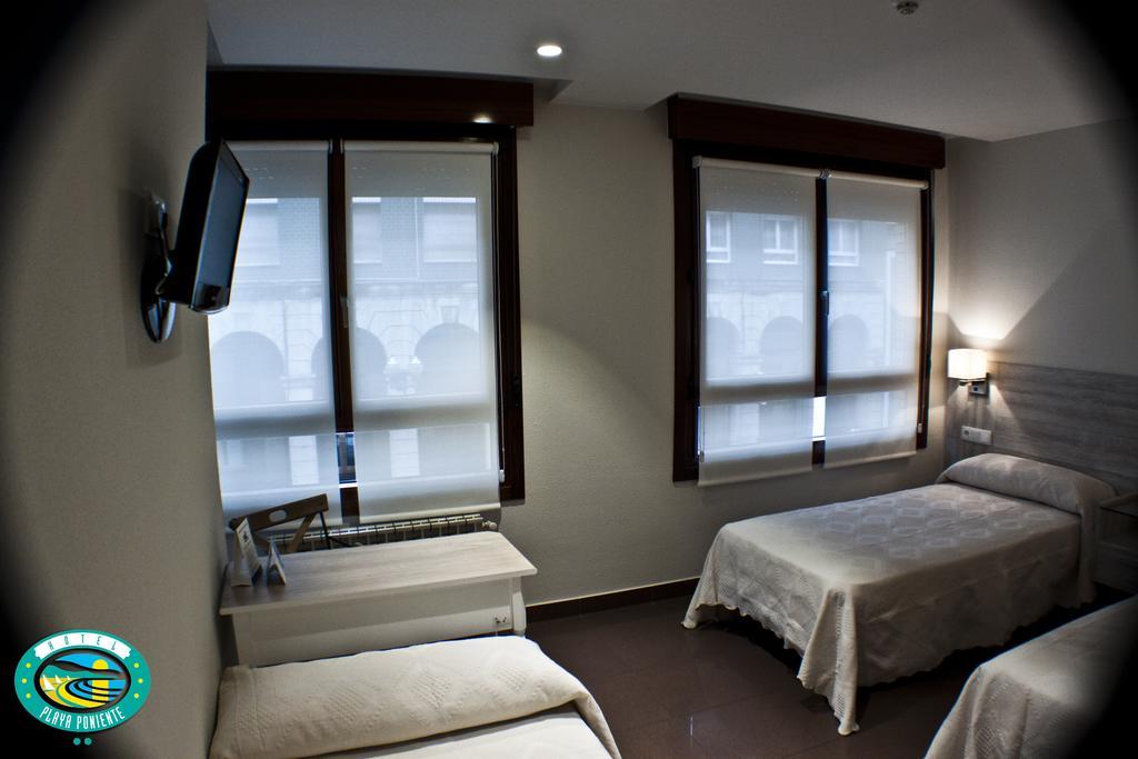 Hotel Playa Poniente Gijón Eksteriør bilde
