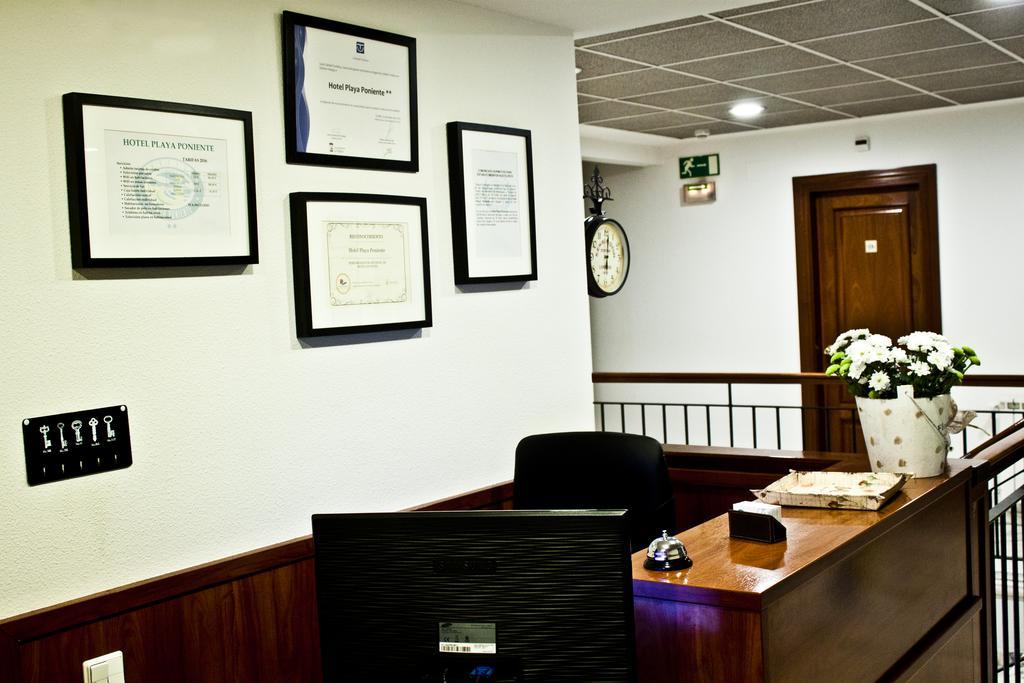 Hotel Playa Poniente Gijón Eksteriør bilde