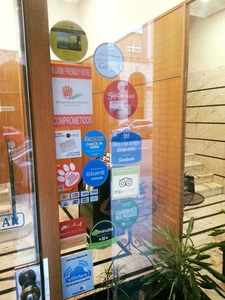 Hotel Playa Poniente Gijón Eksteriør bilde